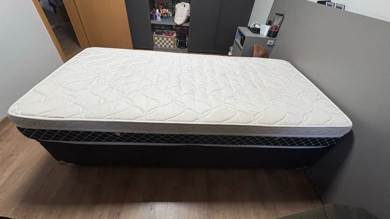 Cama de solteiro com Box baú - Foto 3
