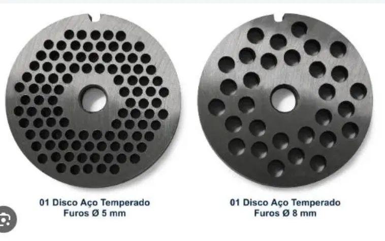 Moedor de Carne Pesado Inox 1Cv Boca 22 Metvisa - Foto 4