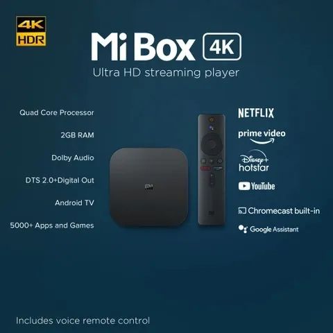 Aparelho XIAOMI MI BOX S MDZ -28-AA 2 Geração - Foto 2