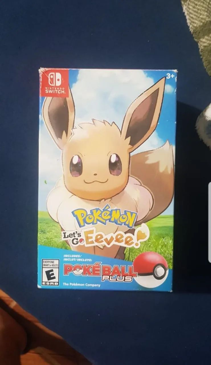 Pokémon Let's Go Eevee Big Box Completo (Switch)