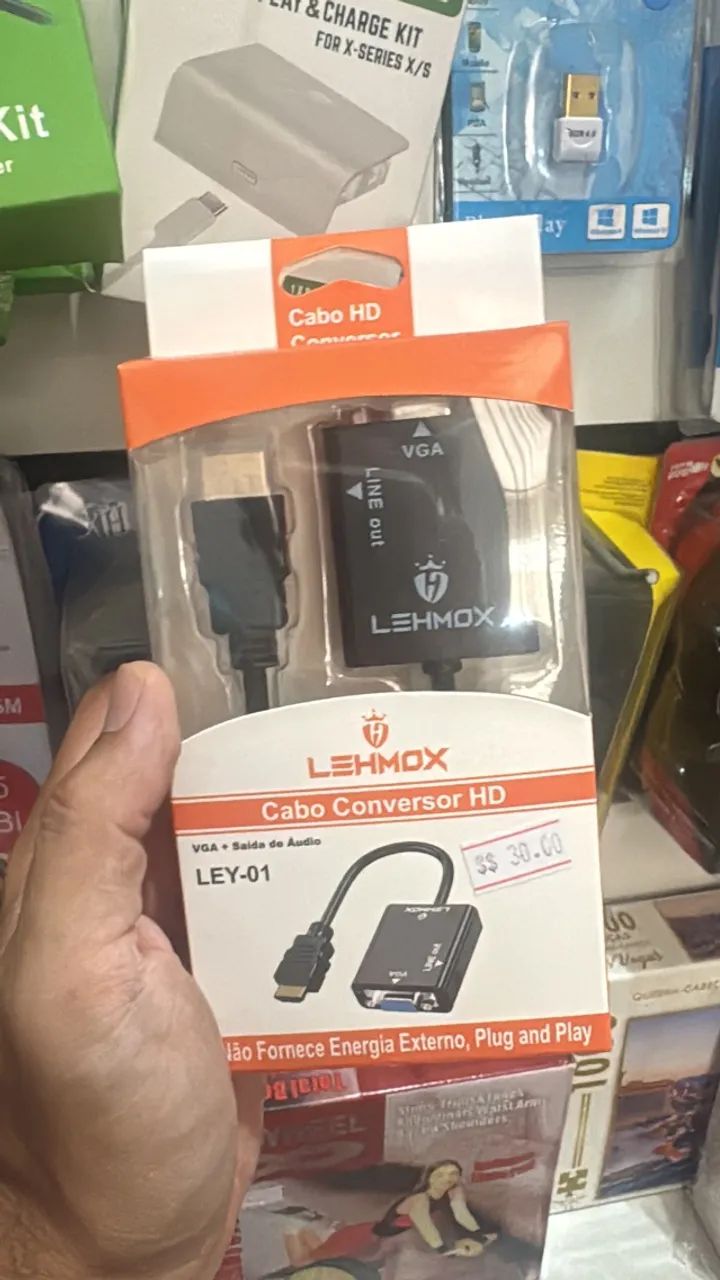 Cabo Adaptador Hdmi Para Vga - Hd Conversion Cable
