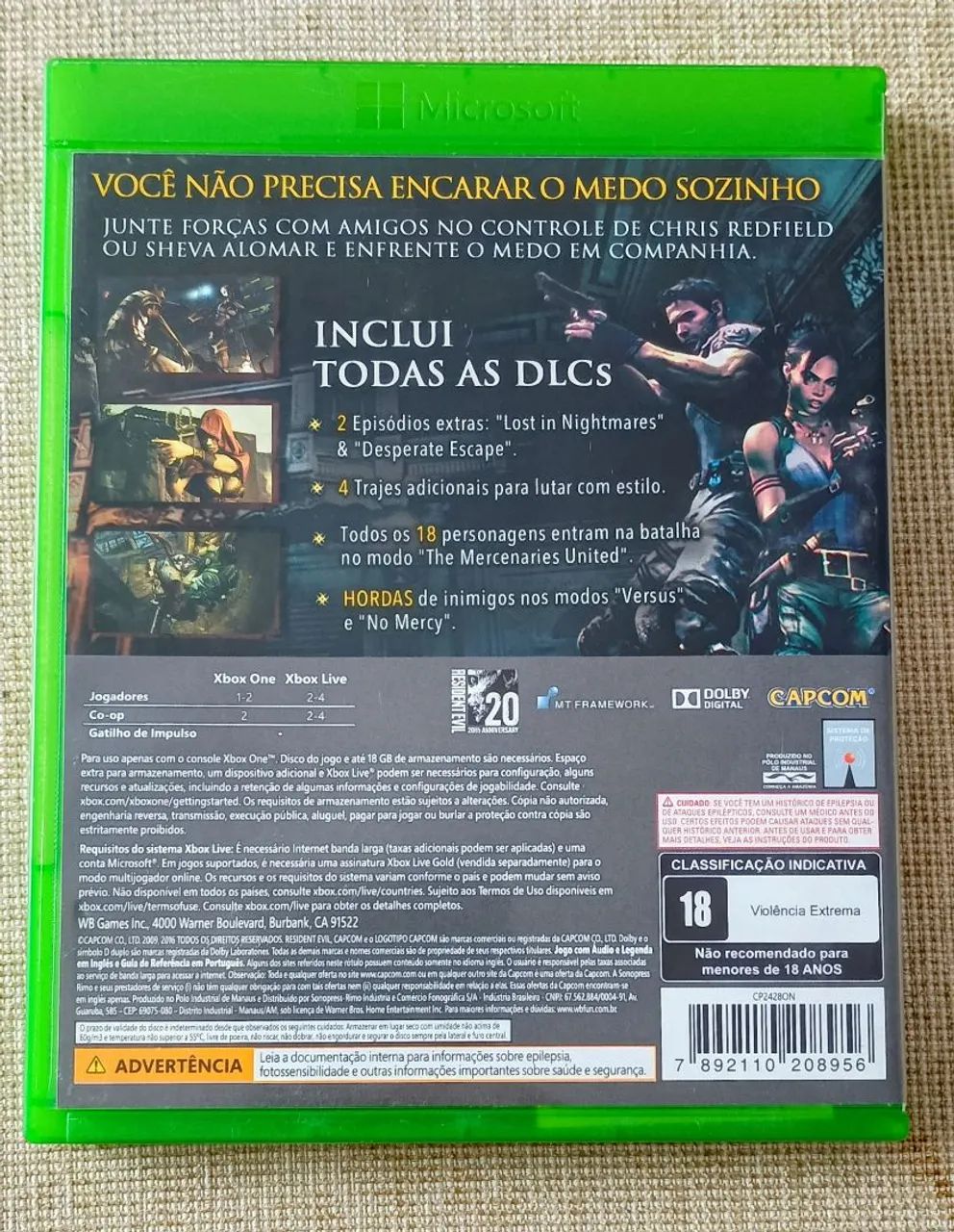 Resident evil 5 (jogo Xbox one) - Foto 2