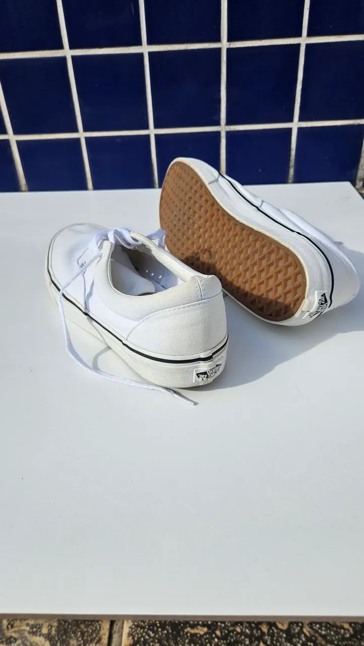 Tênis Vans Branco 40/41 - Foto 2