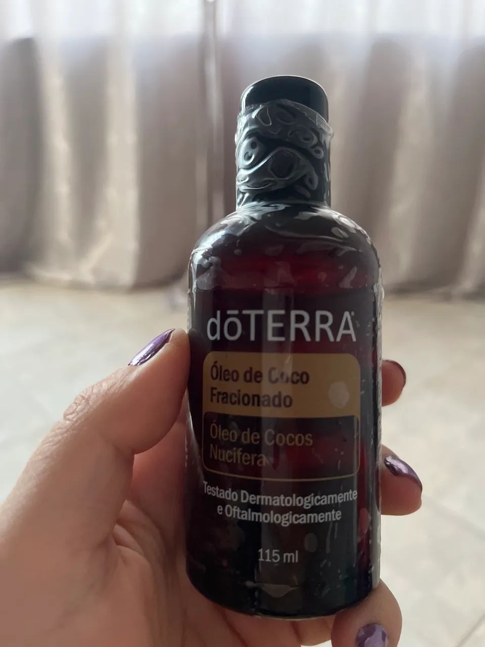 Óleo de coco fracionado doterra
