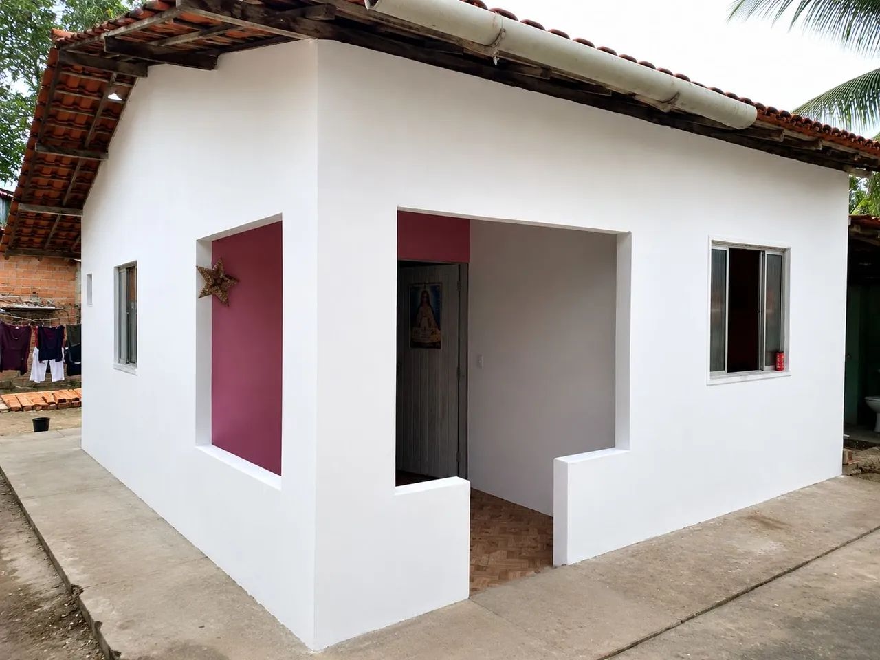 Aluga-se casa em algodoal pra réveillon.
