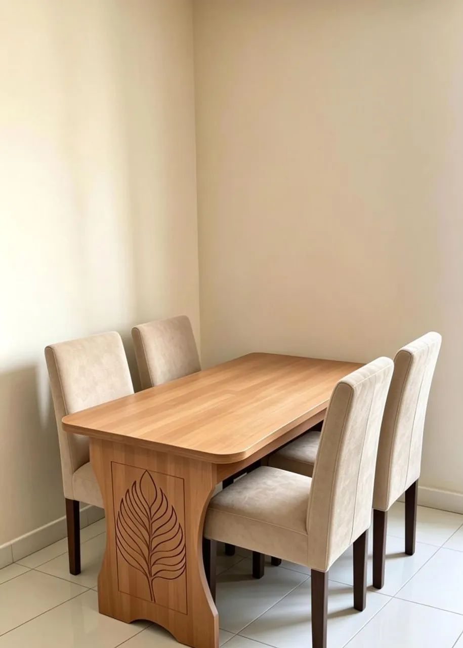 Mesa de jantar com 4 cadeiras/Entrega grátis 