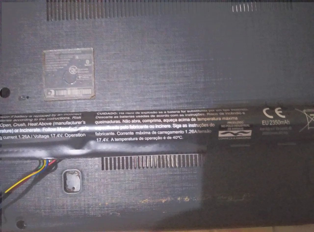 Placa-Mãe Acer Aspire E5-573 + Bateria Original (Funcionando Perfeitamente) - Foto 4
