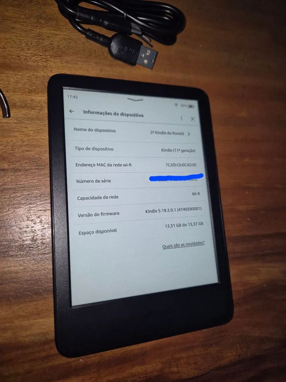 Kindle 11 Geração 16 GB ótimo estado - Foto 5