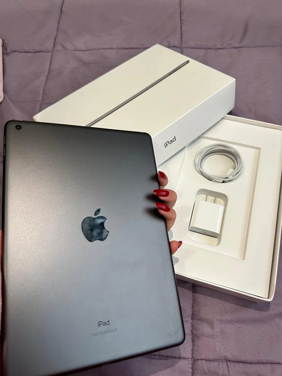 iPad 9 64GB Cinza Espacial (Pouquíssimo Usado) + Case - Foto 5