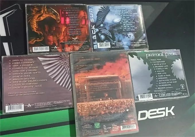 Coletania CD's PRIMAL FEAR - Raridade - Foto 2