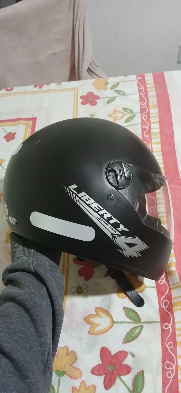 capacete de moto protork - Foto 4
