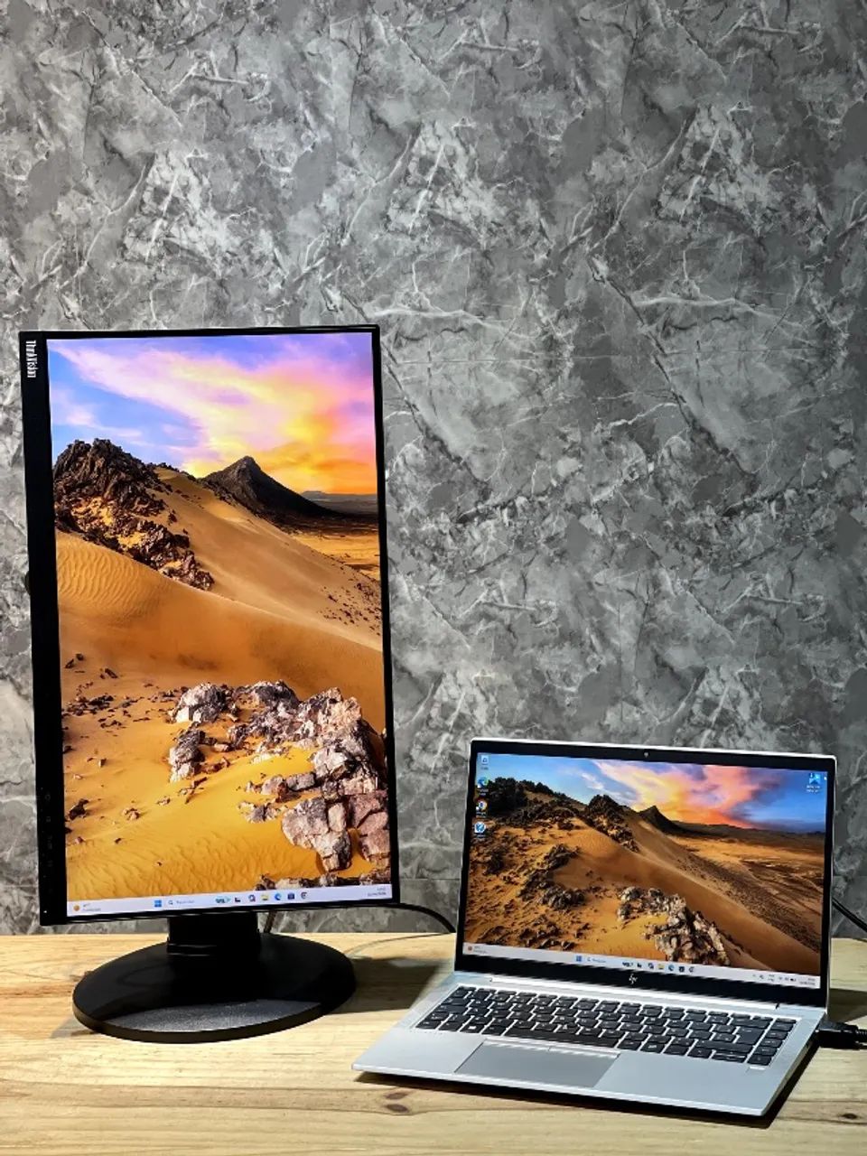 Monitor Lenovo  Thinkvision 21,5 polegadas Full HD HDMI 1.4 + 1x VGA