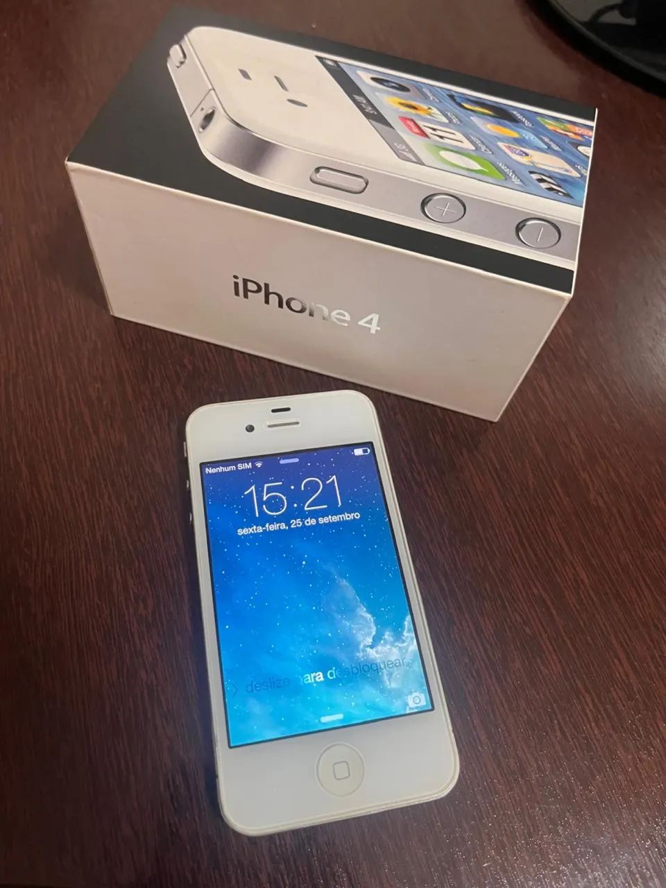 完品 Apple スマートフォン「iPhone 4」付属品あり コレクター IPHONE 4 PARA COLECIONADOR ou celular kosher - Celulares e