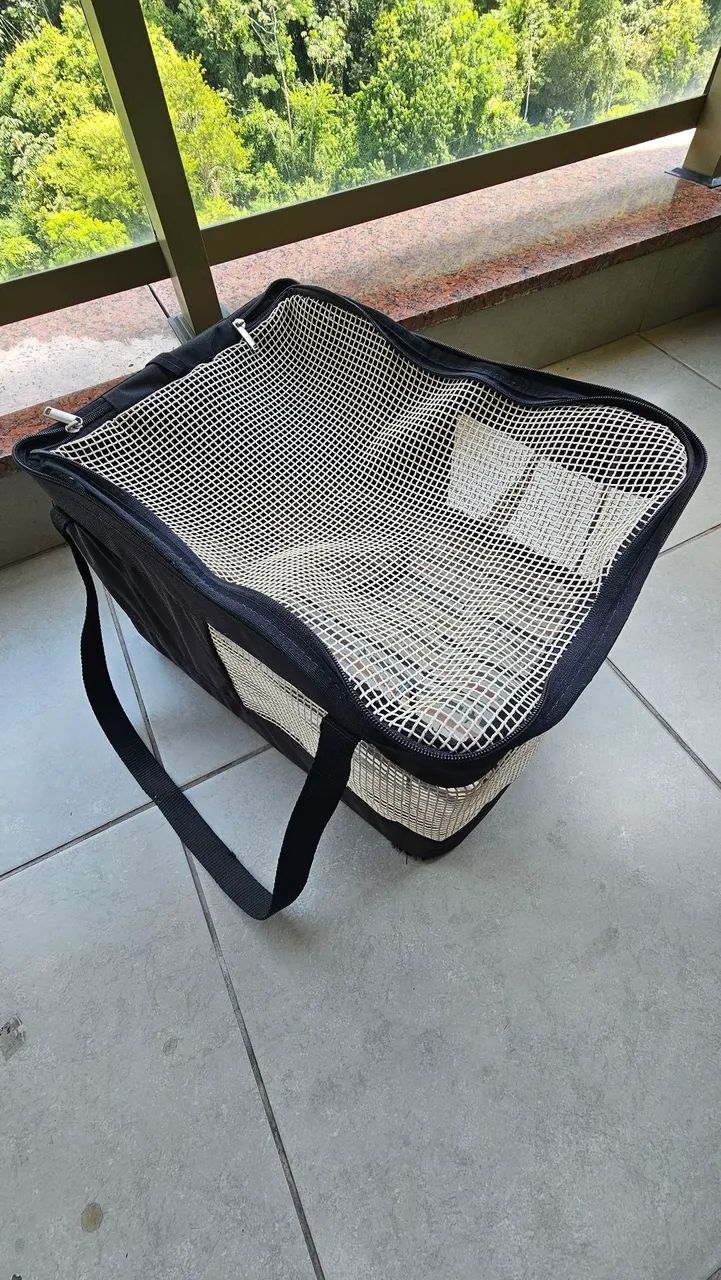 Bolsa de Transporte São Pet Aereal Nt, cães e gatos - Foto 2