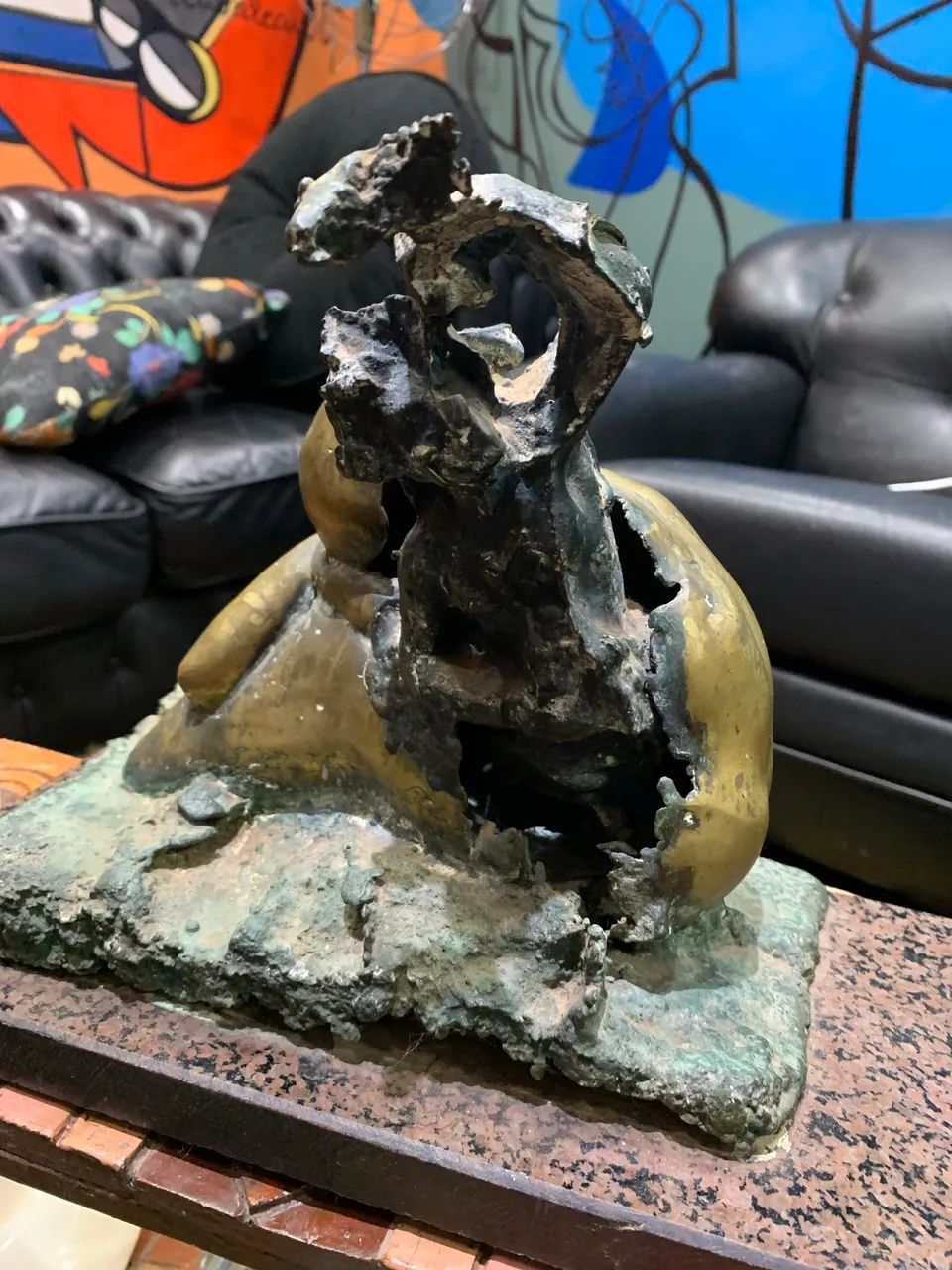 Escultura de bronze maciço  - Foto 3