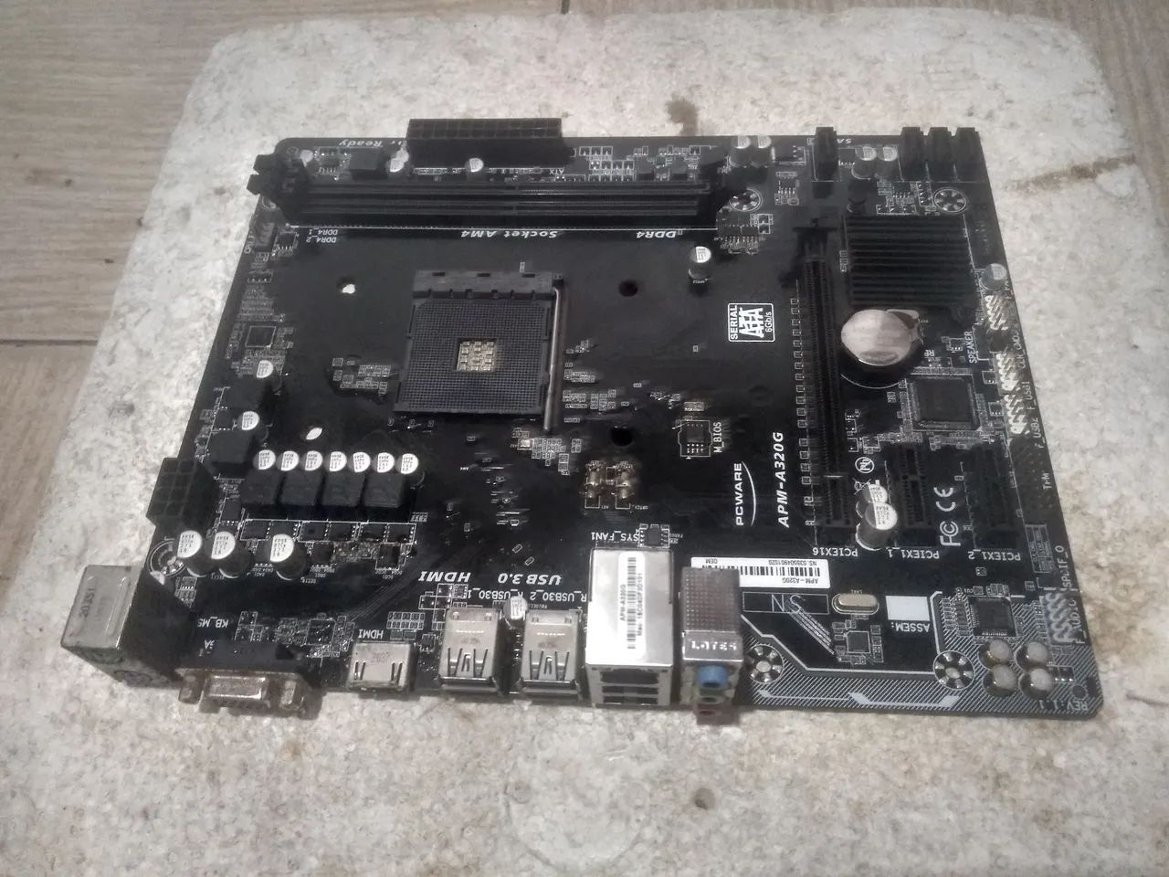 Placa mãe am4/trazendo a sua ganha desconto de 50 reais 