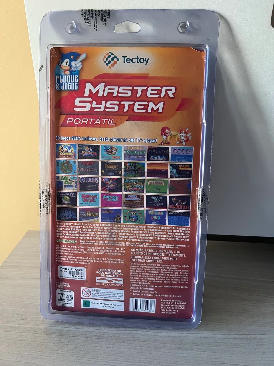 Master System Portátil (Plug & Pay) Tectoy - Foto 2