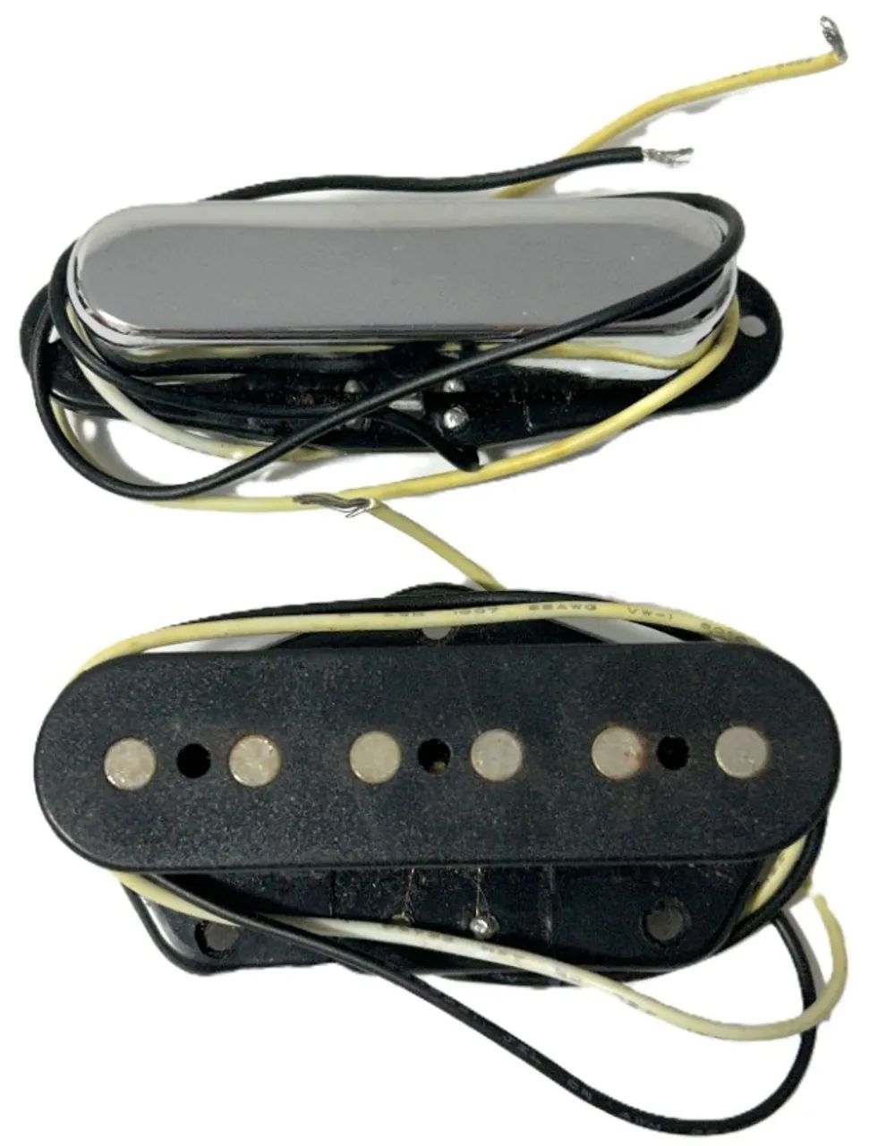 Par De Captadores De Ponte/braço Fender México Tele Guitarra