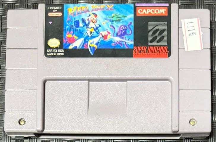 Mega Man X Original SNES Super Nintendo Capcom