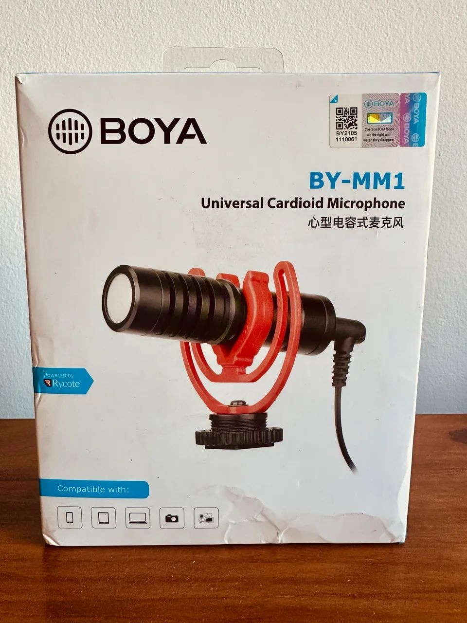 Microfone Direcional para celular - Boya BY-MM1