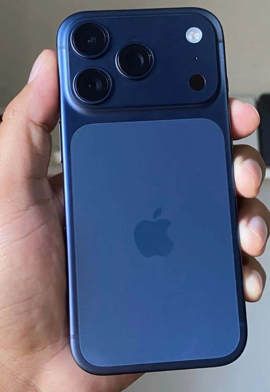 Celular iPhone 17 Pro 256GB Azul Lacrado Original  - Foto 2