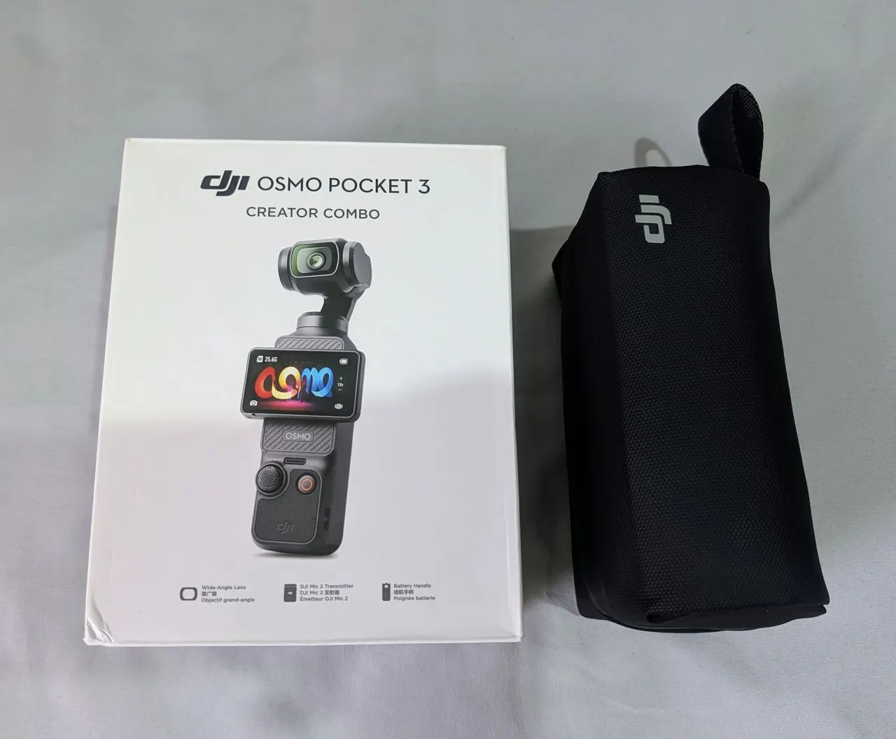 Camera DJI Osmo Pocket 3 Creator Combo - Perfeito estado