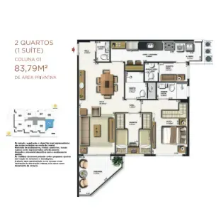 PLANTA 83m²