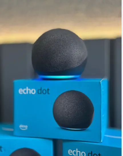 Echo Dot Alexa 5 Geração Processador Som Premium Preto