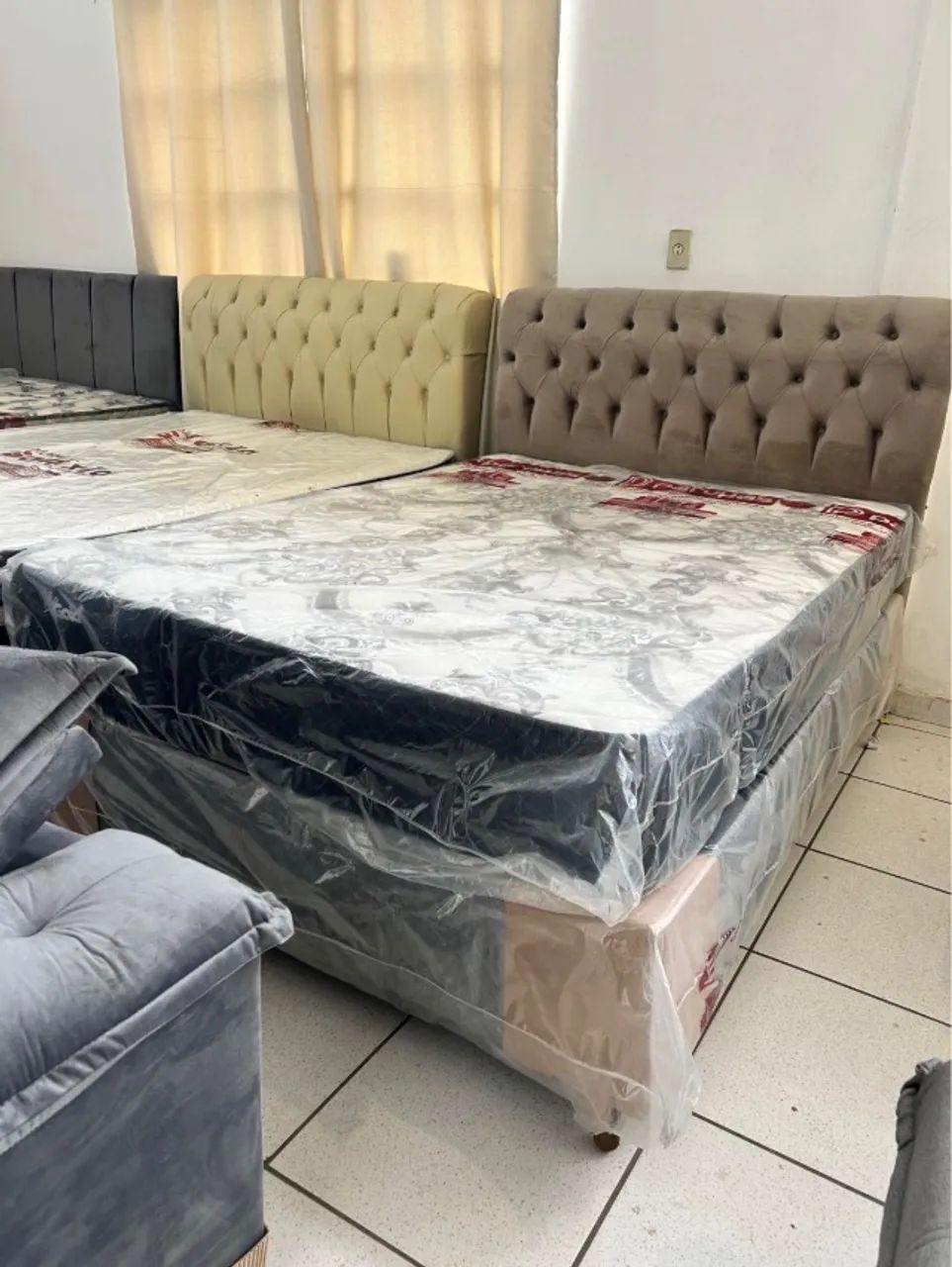 Cama de casal nova (com molas) 