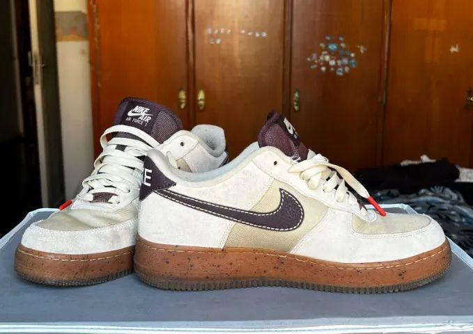 NIKE AIR FORCE 1 CREME/GUM - Foto 2