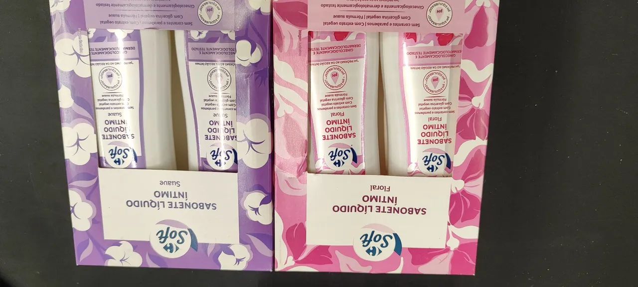 Pacote com 2 sabonetes íntimo de 200 ml
