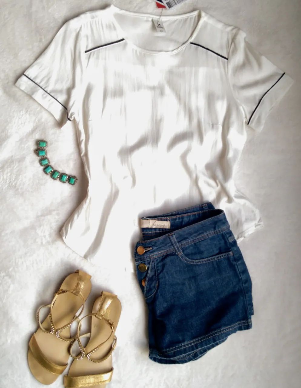 Blusa de viscose HERING (NOVA) - Foto 4