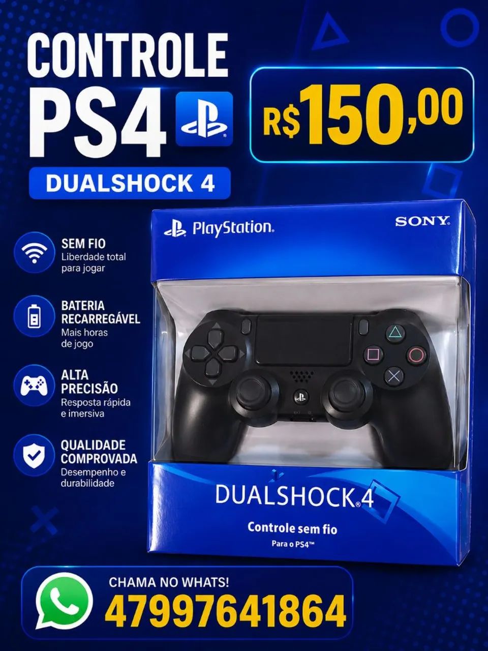 Controle ps4