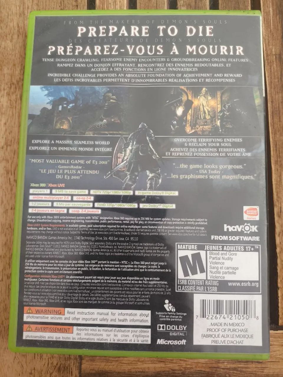 Dark Souls - Xbox 360 (Original / Testado e Funcionando) - Foto 2