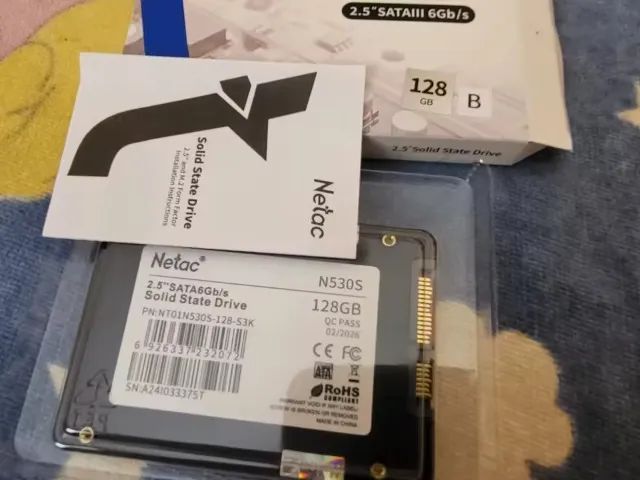 SSD 128gb netcat novo