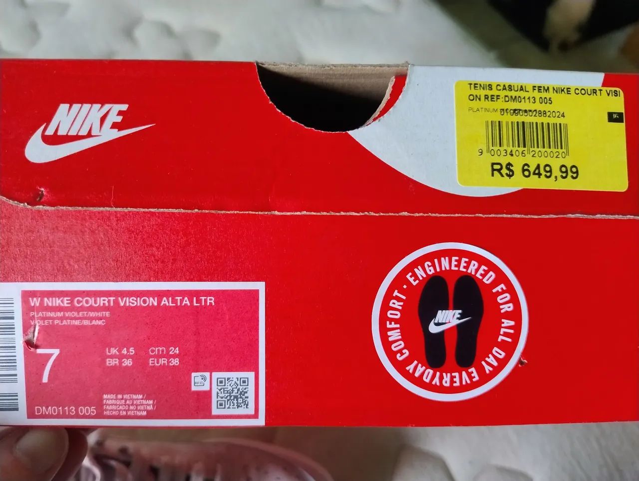Tênis Nike Court Vision - Foto 4
