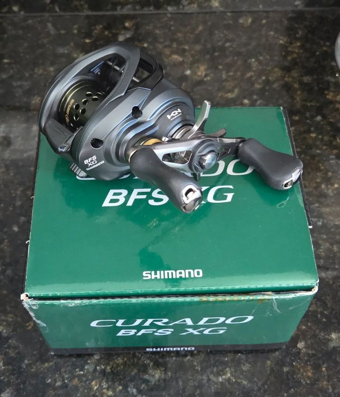 Carretilha shimano curado bfs 