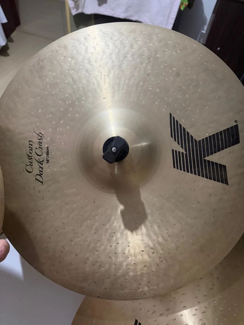 Prato Zildjian crash K Dark Custom 18 polegadas
