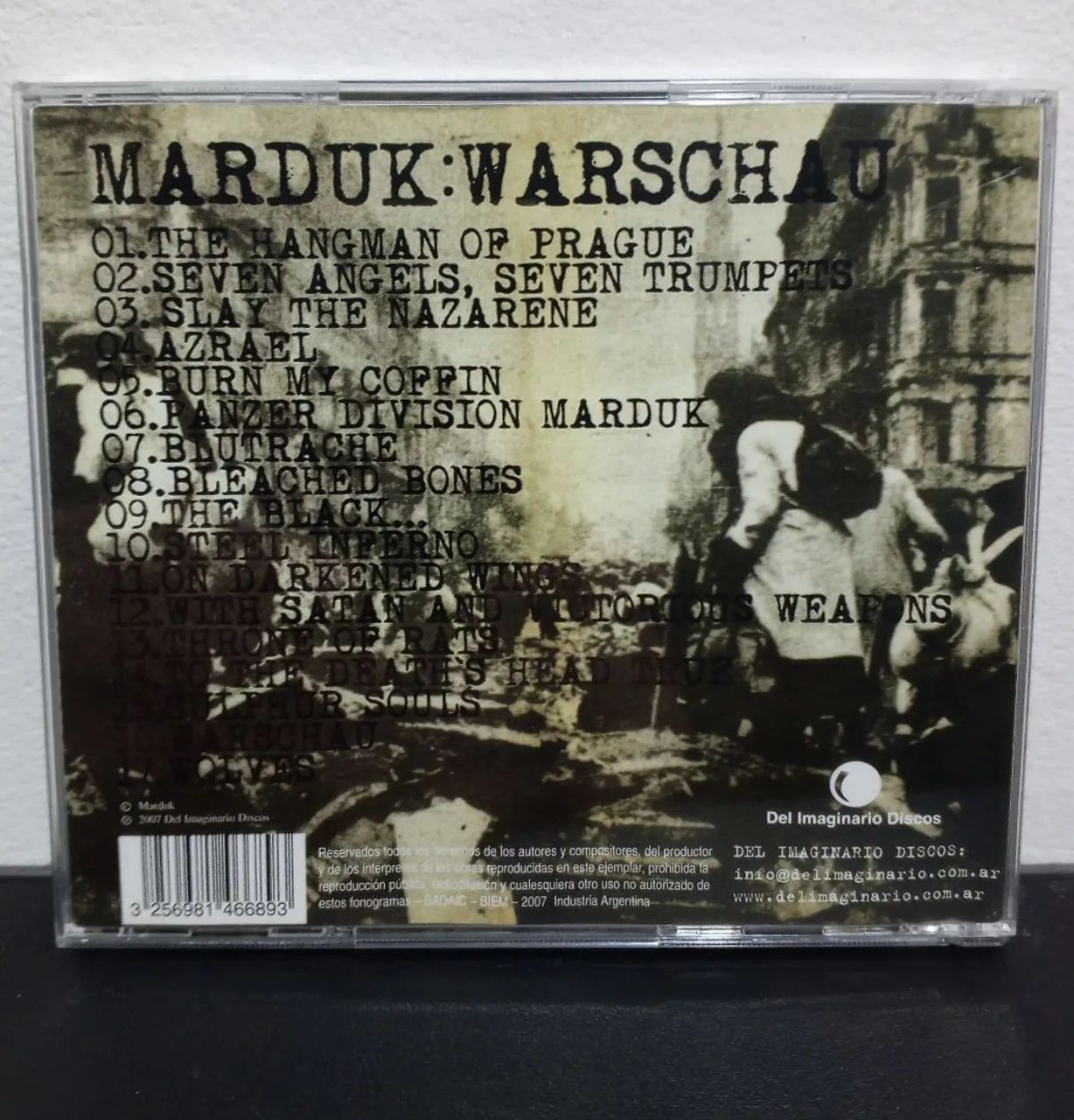 Cd Marduk - Warschau - Argentino - usado  - Foto 2