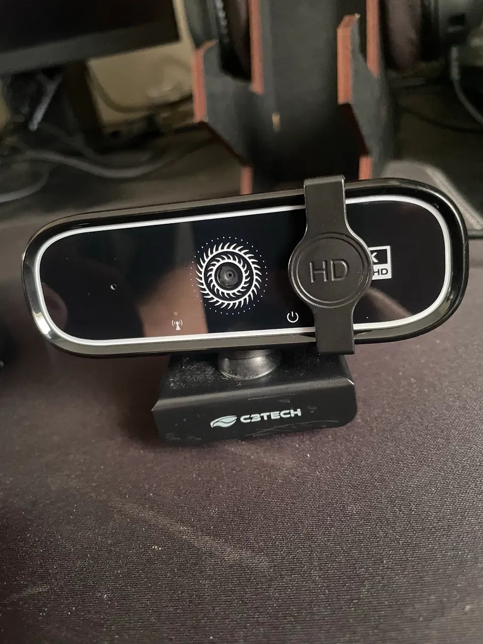 Webcam C3Tech 2K QHD 30FPS Com Microfone Integrado - Foto 3