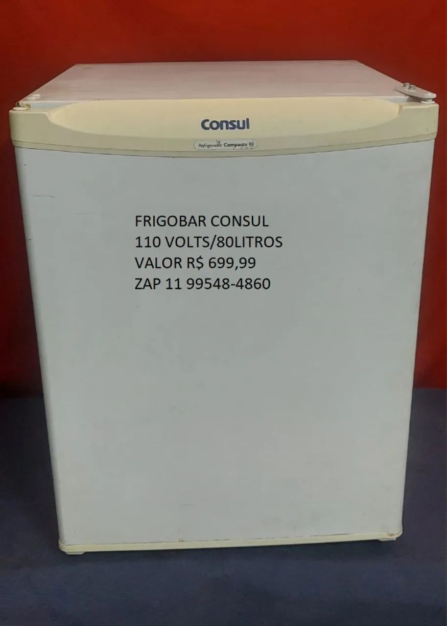 Frigobar 110v consul pode vir testar escolher o valor cada um  - Foto 2