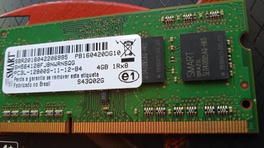 Memória Ram Smart 4gb DDR3L (Notebook) - Foto 4