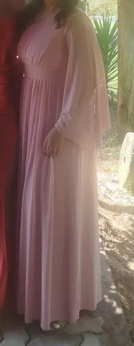 Vestido Rose tamanho G  - Foto 2