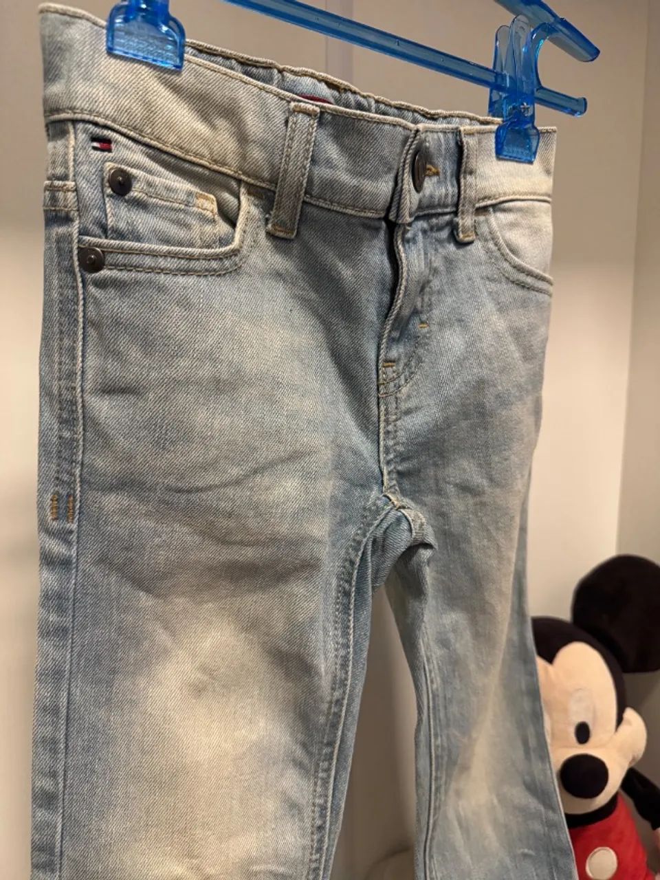 Calça jeans Clara Tommy Hilfiger original bebê  - Foto 4