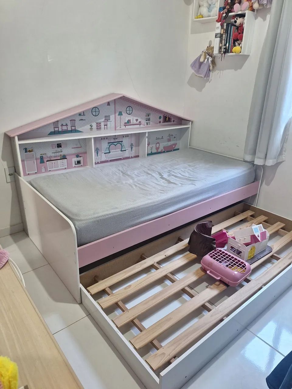 Cama modelo Casinha de Boneca - Foto 3