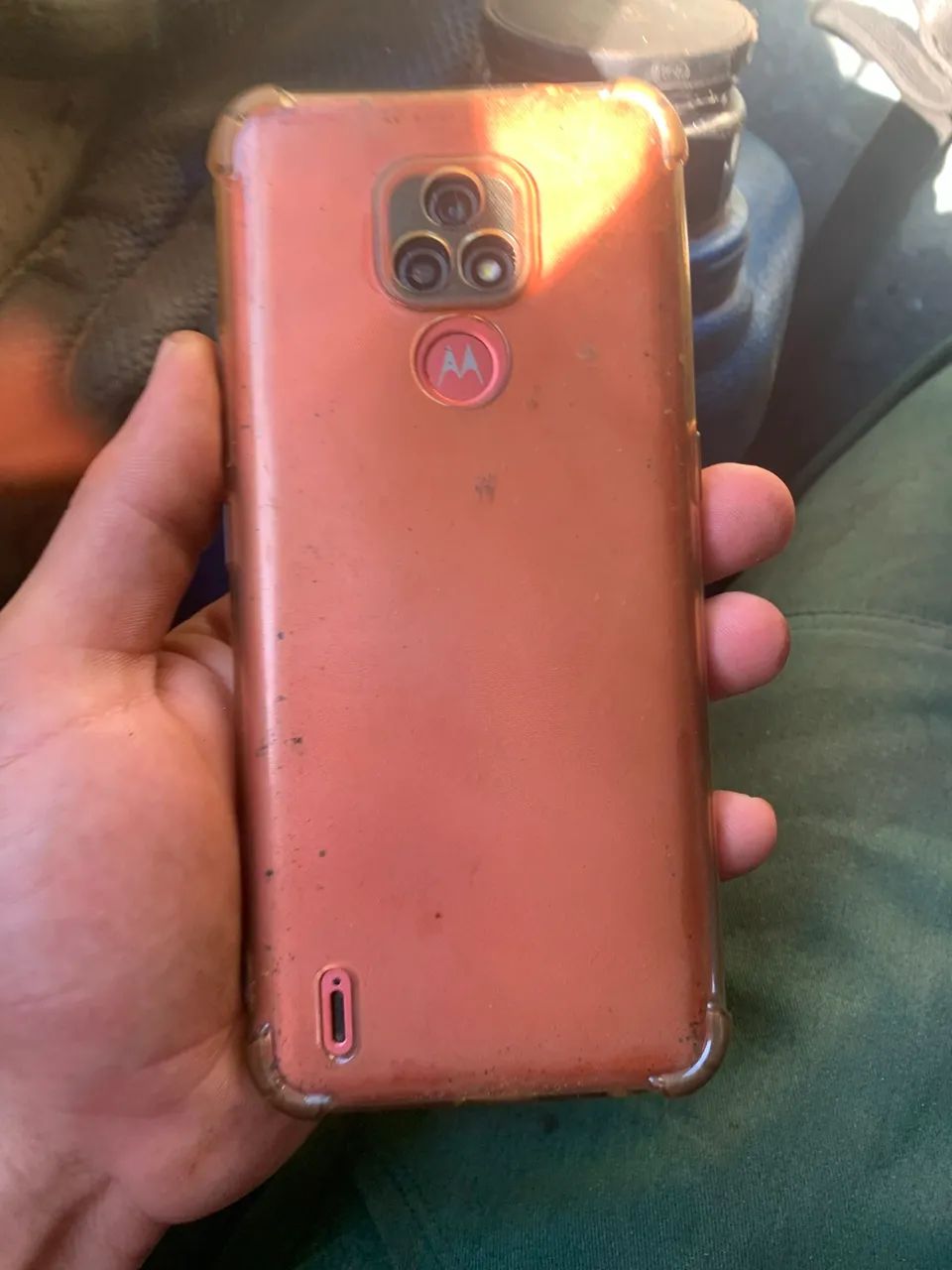Vendo celular moto e 7 - Foto 2