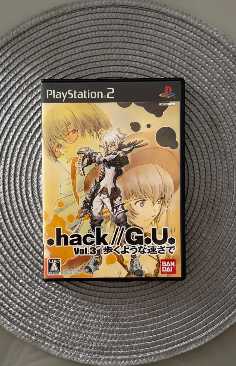 【新品未開封】.hack//G.U. vol.2&3 セット hack//G.U. Vol. 3 PS2 Original Completo NTSC-J (Japonês) - Jogos