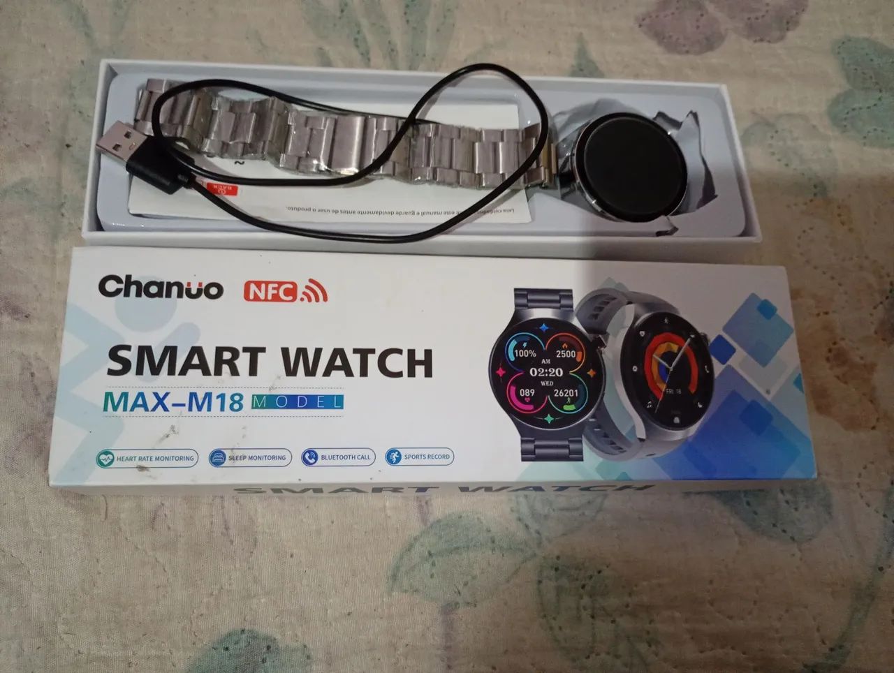 Relógio smart swatch NFC - Foto 2