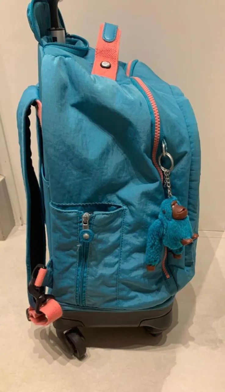 Mochila Kipling com rodinha LINDA ORIGINAL  - Foto 2