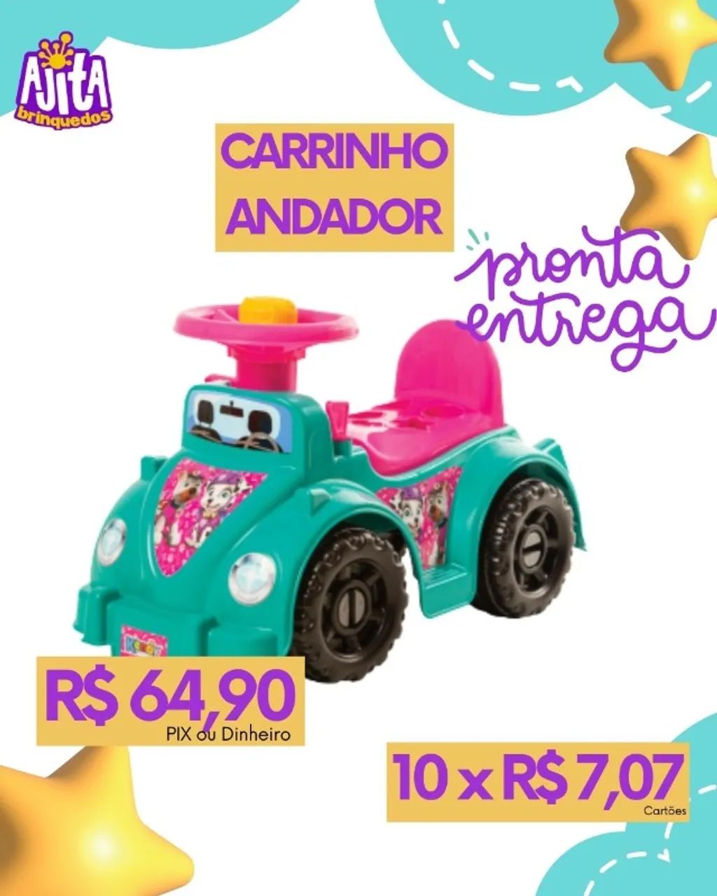 Carrinho Andador  - Foto 3
